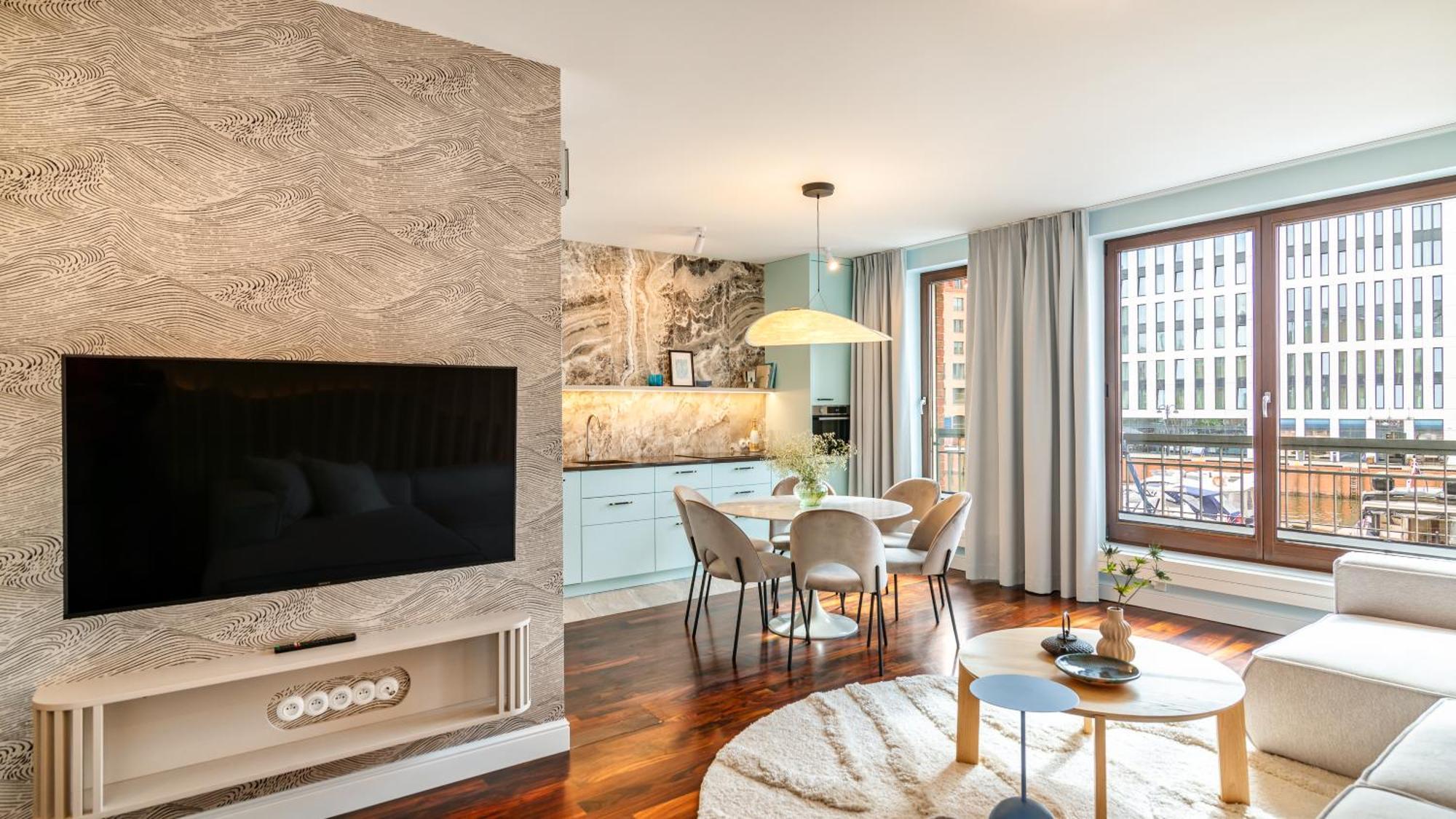 Lux Gdansk Crane View - Comfy Apartments Bagian luar foto